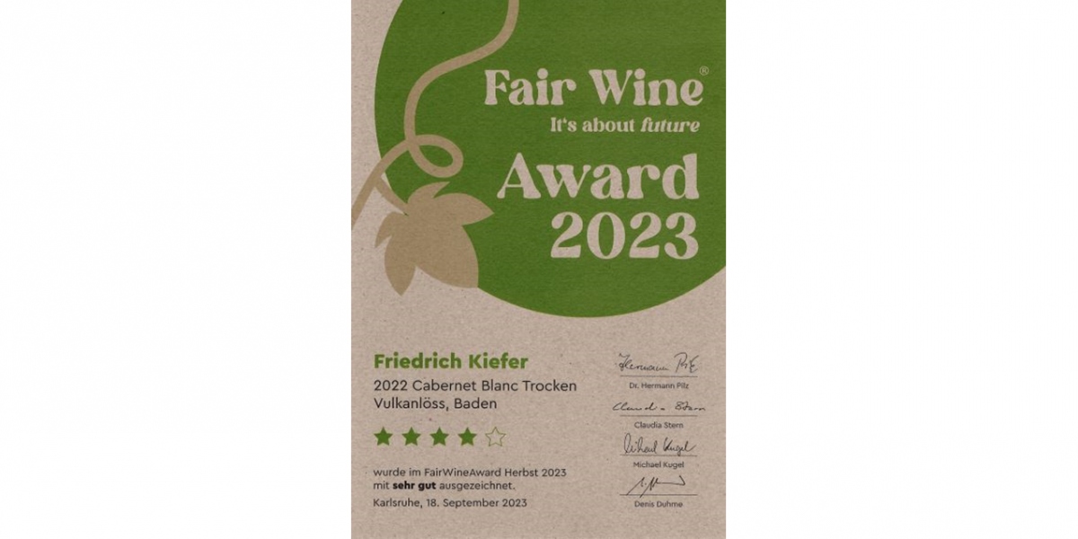 Fair Wine Award