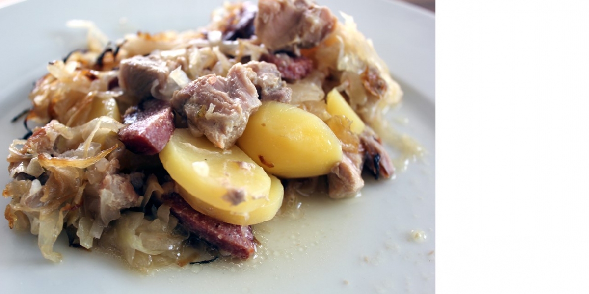 Kartoffeln mit Schweinenacken