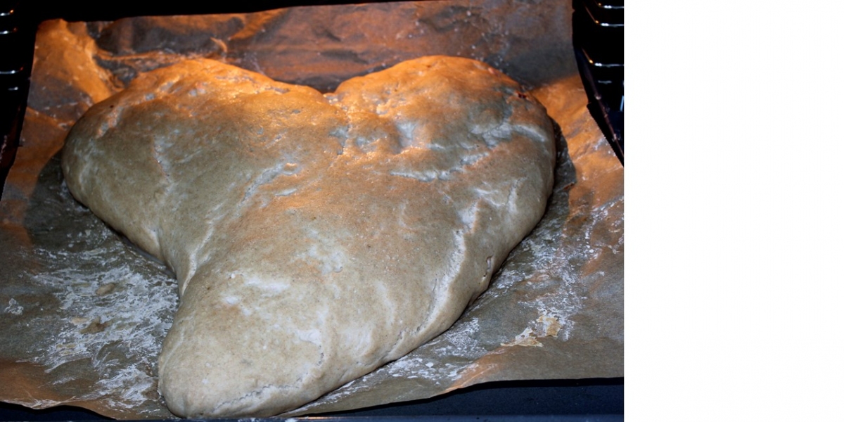 Brot in Herzform