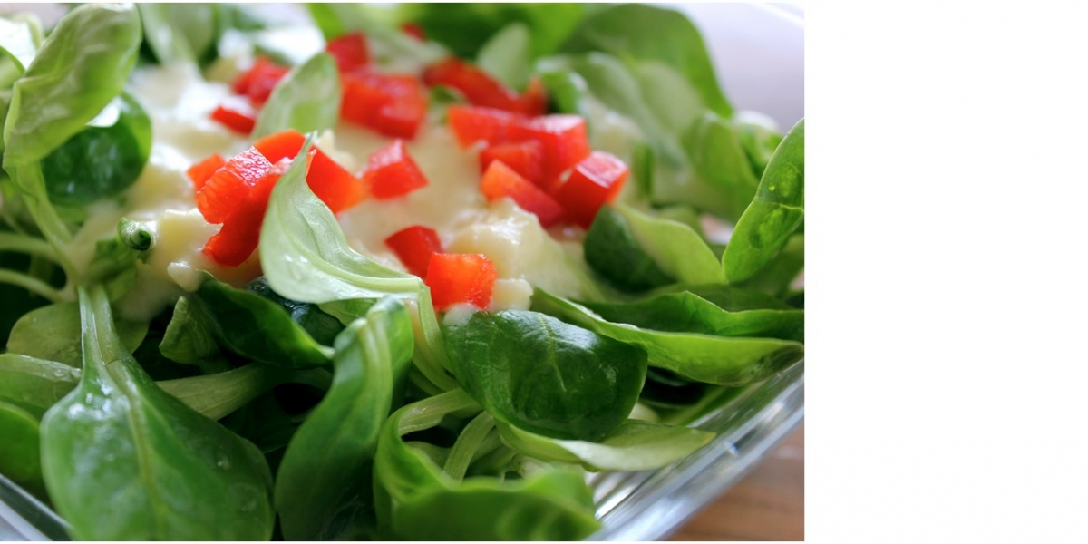 Feldsalat mit Kartoffel-Vinaigrette