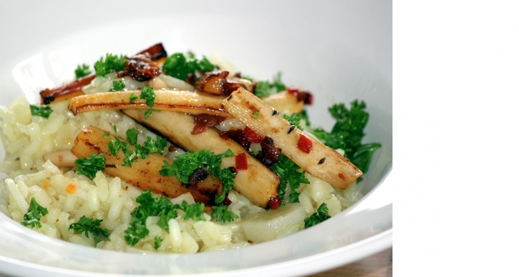 Schwarzwurzel-Risotto