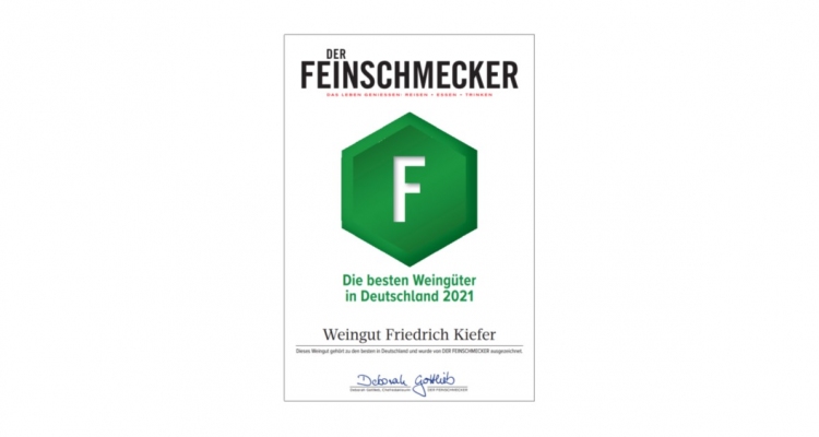 Feinschmecker 2021 | Rotwein, Weißwein, Sekt / Secco und Destillat vom ökologischen Weingut Kiefer vom Kaiserstuhl in Herrenbuck