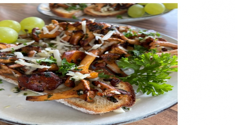 Pfifferling Bruschetta