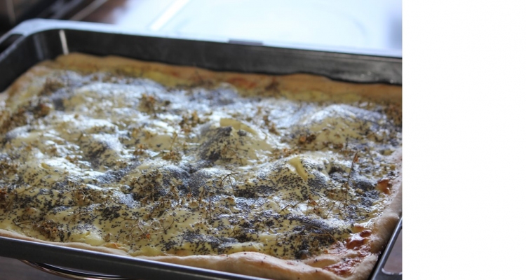 Holunderrahmkuchen