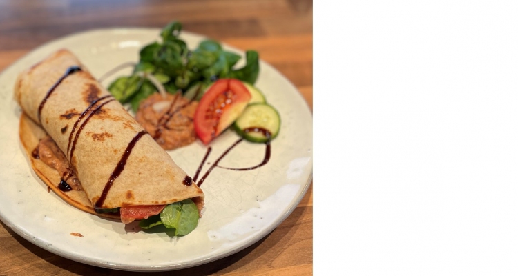 Vegetarische Lahmacun Wraps