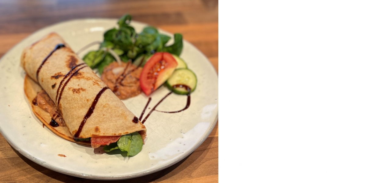 Vegetarische Lahmacun Wraps