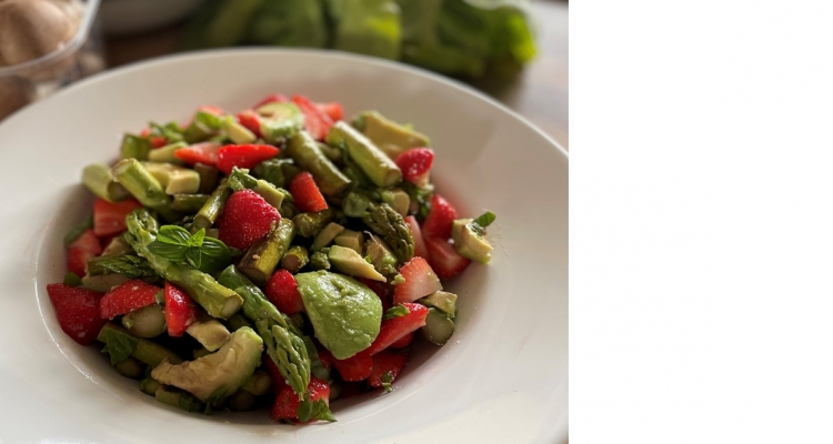 Spargelsalat lauwarm