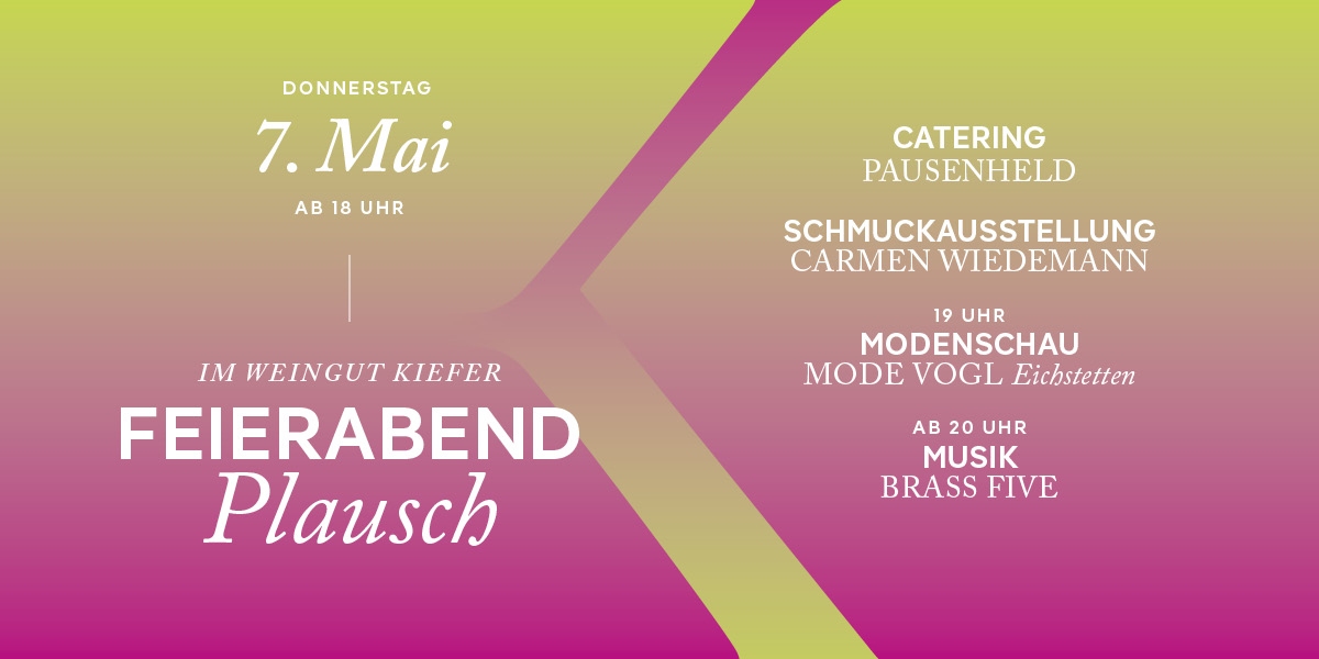 Plakat Feierabendplausch