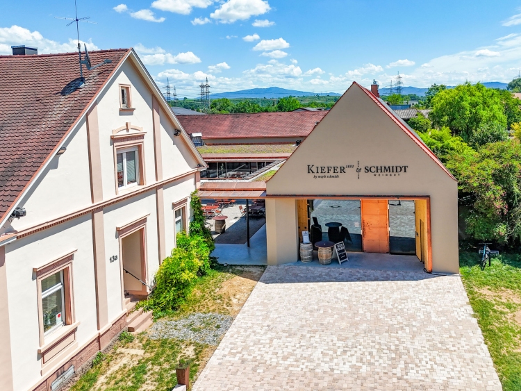 Gebäude von oben