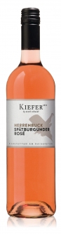 Spätburgunder Rosé qba Trocken | Weißherbst Rosé des ökologischen Weingut Kiefer in Herrenbuck